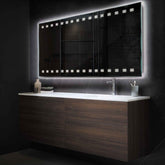 Espejo LED Rectangular | Control por interruptor de pared | Luz blanca neutra - Reyze Seria Minimal Model 6